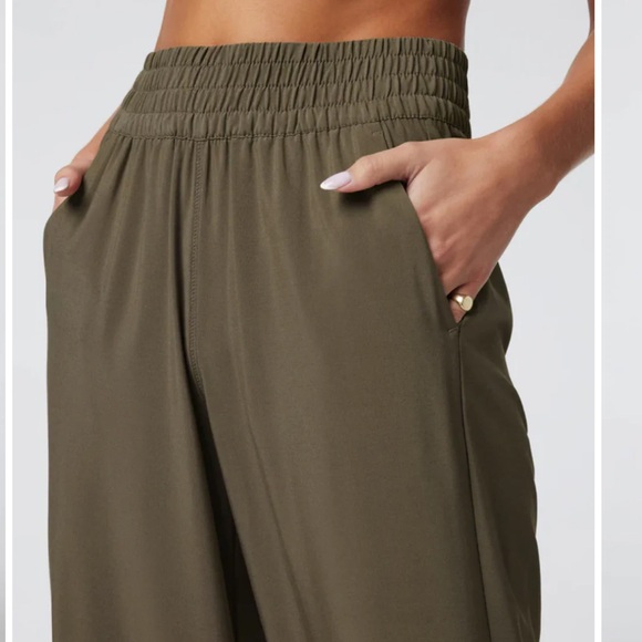 Vuori Olive Wide Leg Pants - Picture 2 of 7